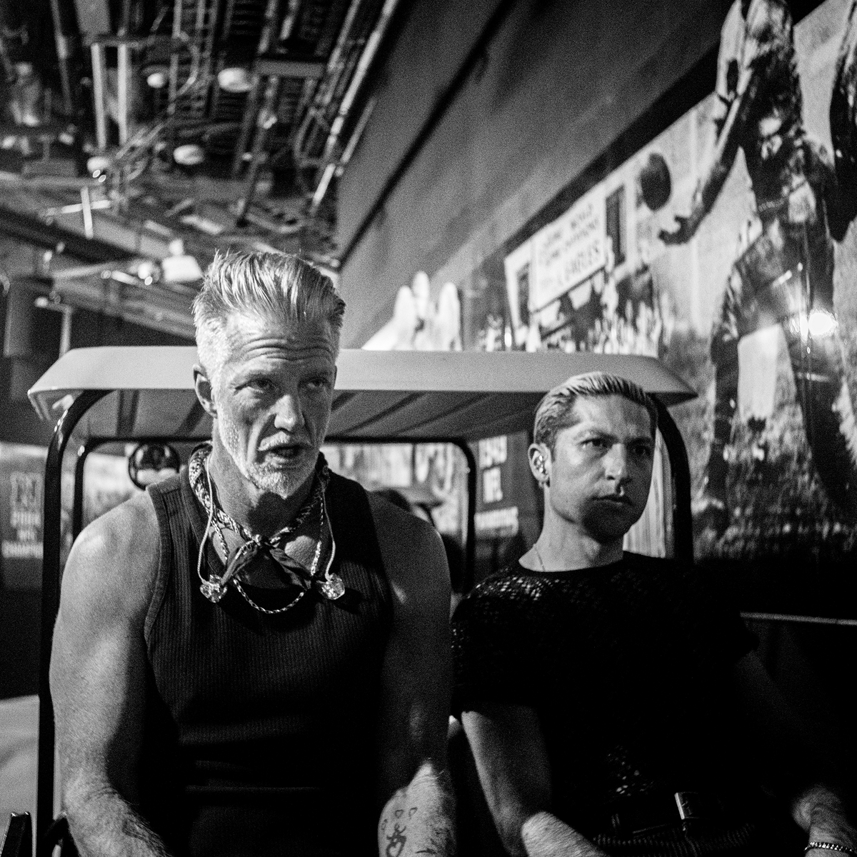 Outside The Frame – Philadelphia | Josh Homme - Michael Shuman QOTSA Print Signed by Andreas Neumann